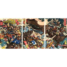 Utagawa Kuniyoshi: Battle Scene - Japanese Art Open Database