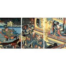 Utagawa Kuniyoshi: Tsuzoku Sangokushi - Japanese Art Open Database