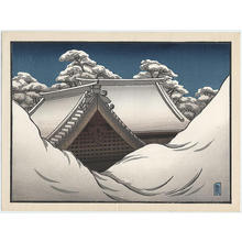 Lillian Miller: Snow on Temple Roofs - Japanese Art Open Database