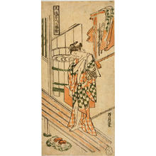 Mangetsudo: After a Bath — 風呂上り三幅対 左 - Japanese Art Open Database