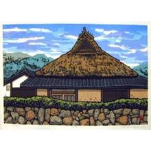 Nishijima Katsuyuki: Unknown, House scene 2 - Japanese Art Open Database