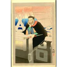 Noda Kyuho: Foreign (Russian?) sailor - Japanese Art Open Database