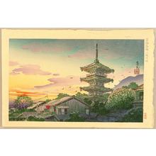 Nomura Yoshimitsu: The Pagoda at Yasaka - Japanese Art Open Database