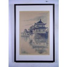 Nouet Noel: Kikyomon (Imperial Palace Outer Garden) — 桔梗門 - Japanese Art Open Database