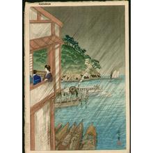 織田一磨: Mihonoseki in Izumo - Japanese Art Open Database