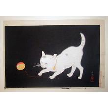 Koyo: Cat at play - Japanese Art Open Database