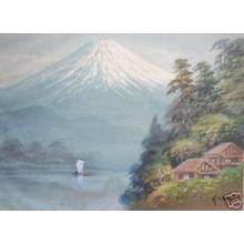 Seki K: Farmlet by Mt Fuji Lake - Japanese Art Open Database