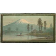 Seki K: Fuji Lake and Farm - Japanese Art Open Database