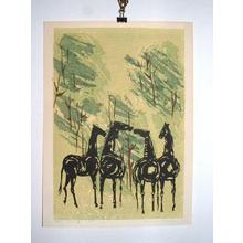 Shima Tamami — 島 珠実: Whispering Horses - Japanese Art Open Database