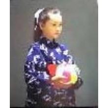 Shimizu Etsuo: Unknown- child holding item - Japanese Art Open Database