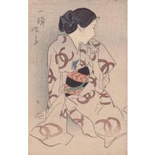 Ito Shinsui: A Moment — 一瞬 - Japanese Art Open Database