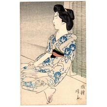 Ito Shinsui: A Nap — 微睡 - Japanese Art Open Database