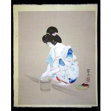 Ito Shinsui: After bathing — 浴後 - Japanese Art Open Database