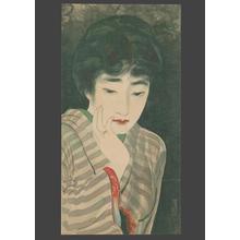 Ito Shinsui: Bijin Contemplating - Japanese Art Open Database