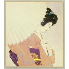 伊東深水: Parasol - Japanese Art Open Database