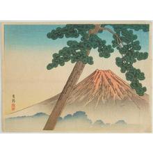 Shirou: Mt Fuji, Dawn - Japanese Art Open Database