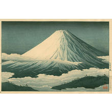 Shotei Takahashi: Near Omuro — Omuro fukin - Japanese Art Open Database