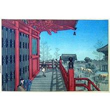 Shotei Takahashi: Asakusa Kannon Temple - Japanese Art Open Database