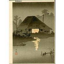 Shotei Takahashi: C17- Night Scene at Itako - Japanese Art Open Database