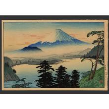 Shotei Takahashi: Lake Motosu - Japanese Art Open Database