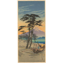 Shotei Takahashi: Mt Fuji from Miho - Japanese Art Open Database