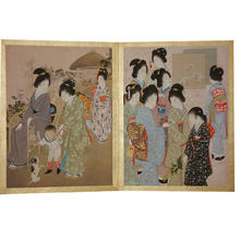 Yamamoto Shoun: Print 4 and 5 - Japanese Art Open Database