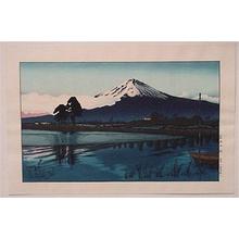 Shungo Sekiguchi: Mt Fuji and Lake - Japanese Art Open Database