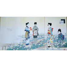 Miyagawa Shuntei: June — 其六 菖蒲 - Japanese Art Open Database
