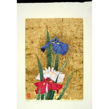 Sugiura Kazutoshi: Iris No 105 — 花菖蒲 No 105 - Japanese Art Open Database