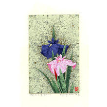Sugiura Kazutoshi: Iris No 109 — 花菖蒲 No 109 - Japanese Art Open Database