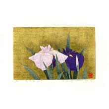 Sugiura Kazutoshi: Iris No 98 — 花菖蒲 No 98 - Japanese Art Open Database