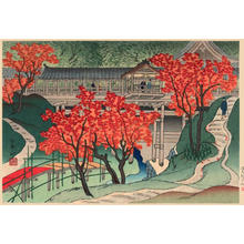 三木翠山: Autumn at Tsutenkyo - Japanese Art Open Database