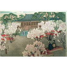 三木翠山: Cherry Blossoms at Mimuro - Japanese Art Open Database