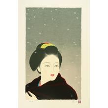 Takagi Yoshio: Snow - Japanese Art Open Database