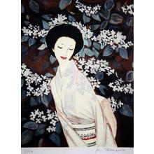 Takasawa Keiichi: Hydrangea — 紫陽花 - Japanese Art Open Database