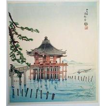 徳力富吉郎: The Katata Ukimido Temple - Japanese Art Open Database