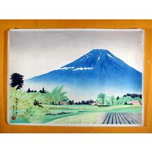 Tokuriki Tomikichiro: Mt Fuji from Gotenba in Summer — 御殿場夏の富士 - Japanese Art Open Database