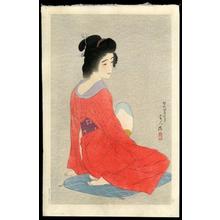 Torii Kotondo: Nagajuban- Long Undergarment- Variant 1 - Japanese Art Open Database