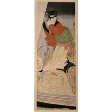 Utagawa Toyokuni I: The Actor Sawamura Sojuro in a Choki-Bune Boat — 猪牙船の宗十郎 - Japanese Art Open Database