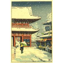 Tsuchiya Koitsu: Asakusa Kanzeme - Japanese Art Open Database