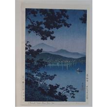 Tsuchiya Koitsu: Evening at Atami - Japanese Art Open Database