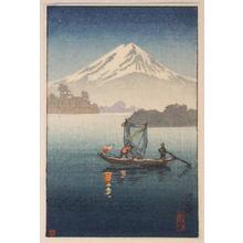 Tsuchiya Koitsu: Lake Kawaguchi — 河口湖 - Japanese Art Open Database