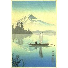 風光礼讃: Lake Kawaguchi - Japanese Art Open Database