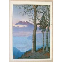 風光礼讃: Lake Yamanaka - Japanese Art Open Database