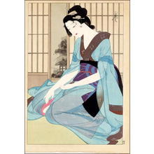 Tsuyahisa: The Blue Dress - Japanese Art Open Database