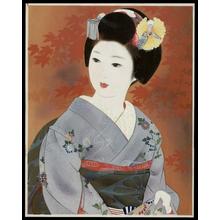 無款: Maiko in a beautiful kimono - Japanese Art Open Database