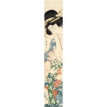 喜多川歌麿: Mother and Child - Japanese Art Open Database