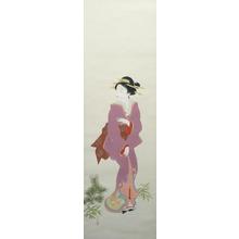 Watanabe Ikuharu: Early Spring — 早春 - Japanese Art Open Database