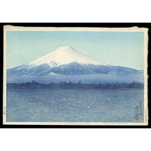 Watanabe Kako Shozaburo: Lake Kawaguchi — 河口湖 - Japanese Art Open Database