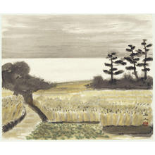 Yamamoto Kyujin: Ricefield - Japanese Art Open Database